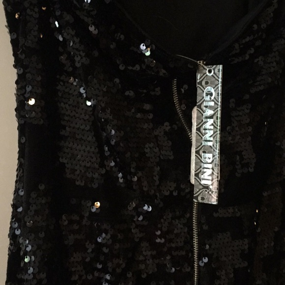 Black Sequin Dress - Picture 5 of 5
